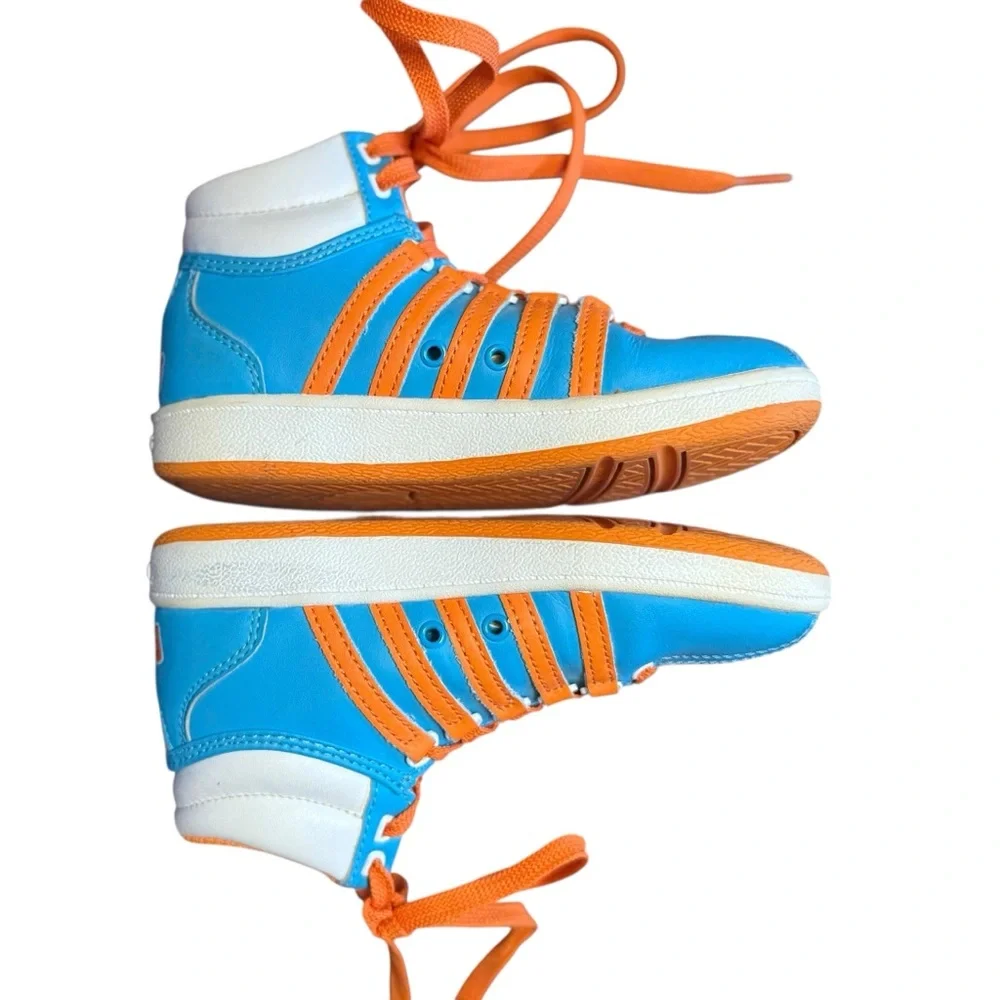 K-Swiss Kids Sneakers in Blue and Orange
